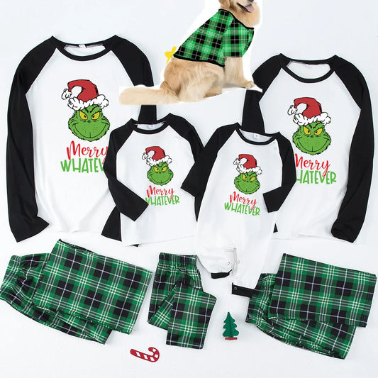 Stewart Plaid Matching Christmas Family Pajamas - GeeNuxe