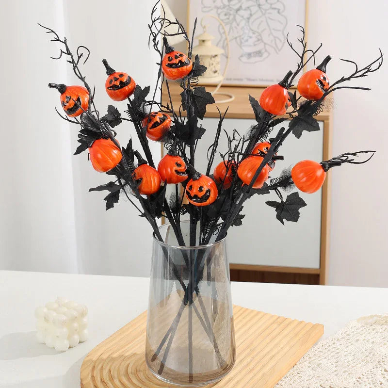 Three Forks Small Pumpkin Halloween Decoration Accessories - GeeNuxe