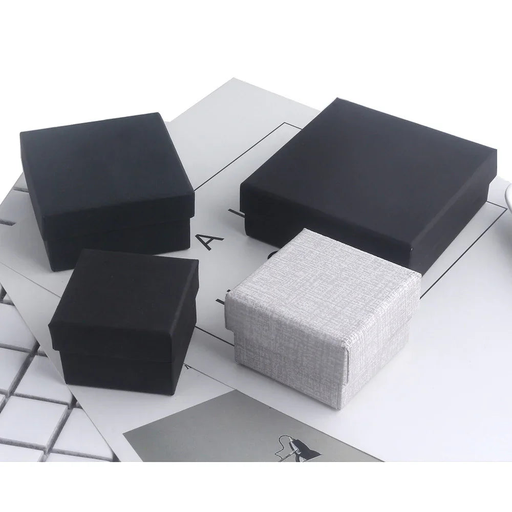 Accessories Gift Box Vintage Black Jewelry Gift Box - GeeNuxe 