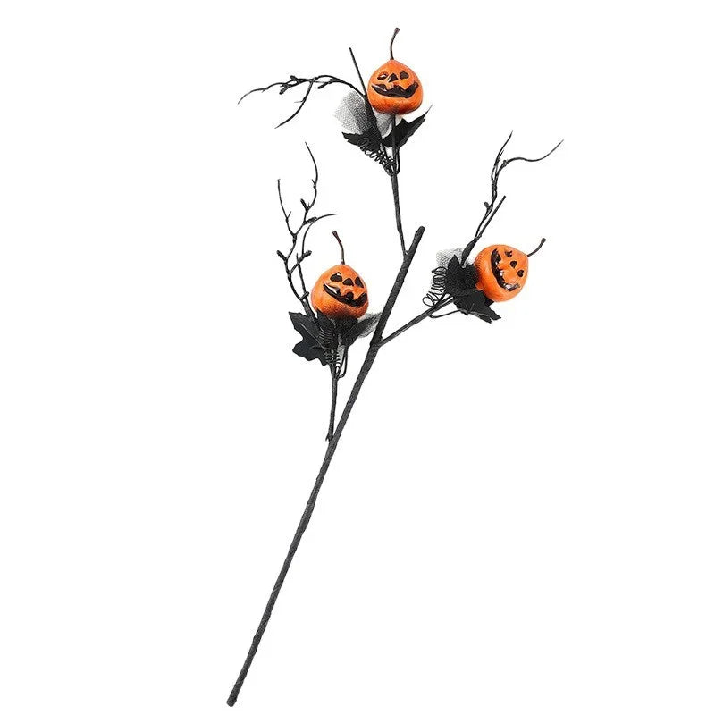 Three Forks Small Pumpkin Halloween Decoration Accessories - GeeNuxe 