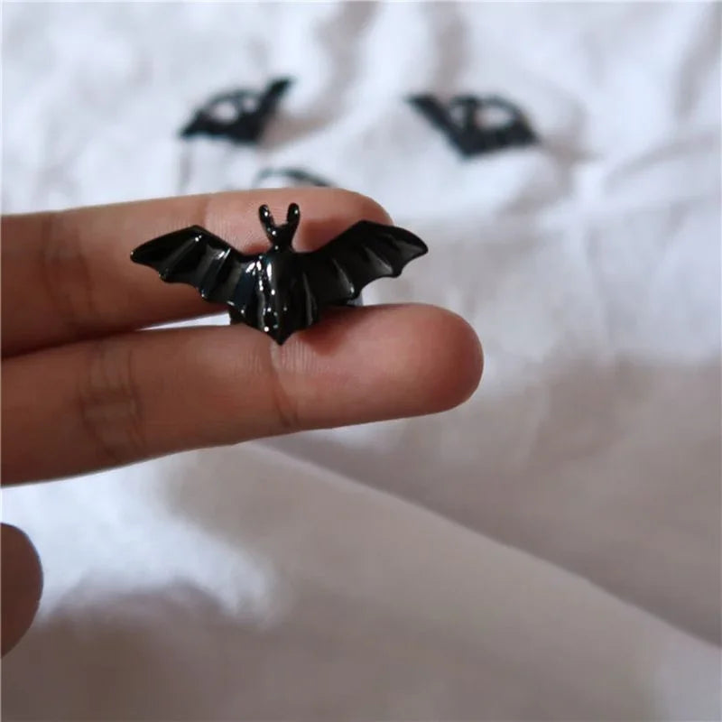 Accessories Black Bat Adjustable Ring Steam - GeeNuxe 