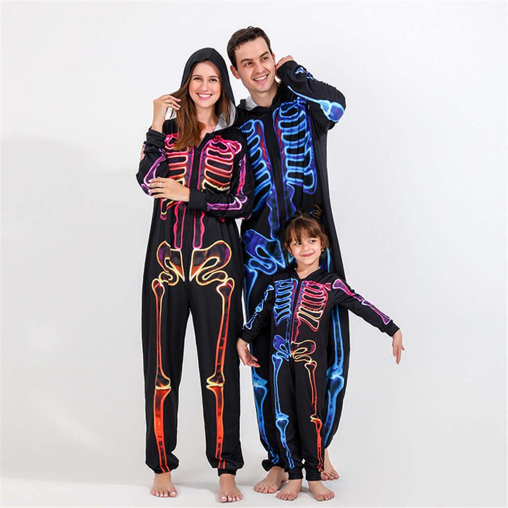 European And American New Family Pajamas Halloween Set - GeeNuxe 