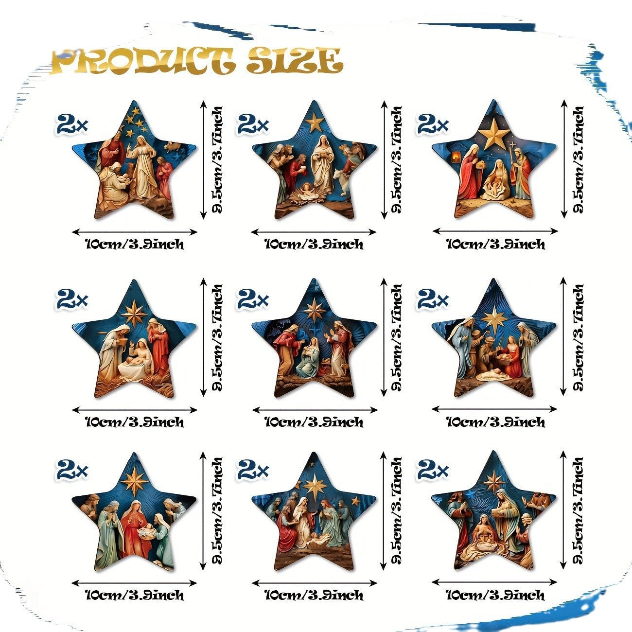 Suitable For Wooden Christmas Gift Christmas Tree Decoration Pendant