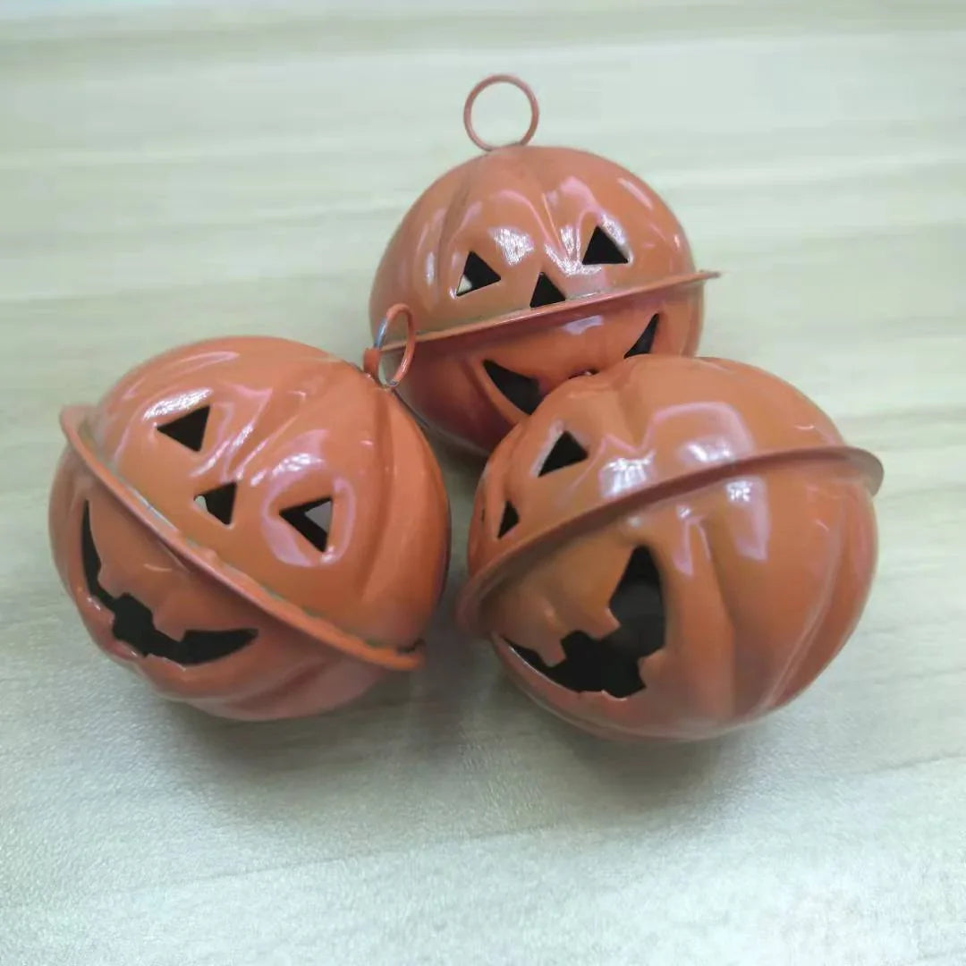 Halloween Decoration Pumpkin Small Bell Pendant Supplies Accessories Scene Atmosphere - GeeNuxe 