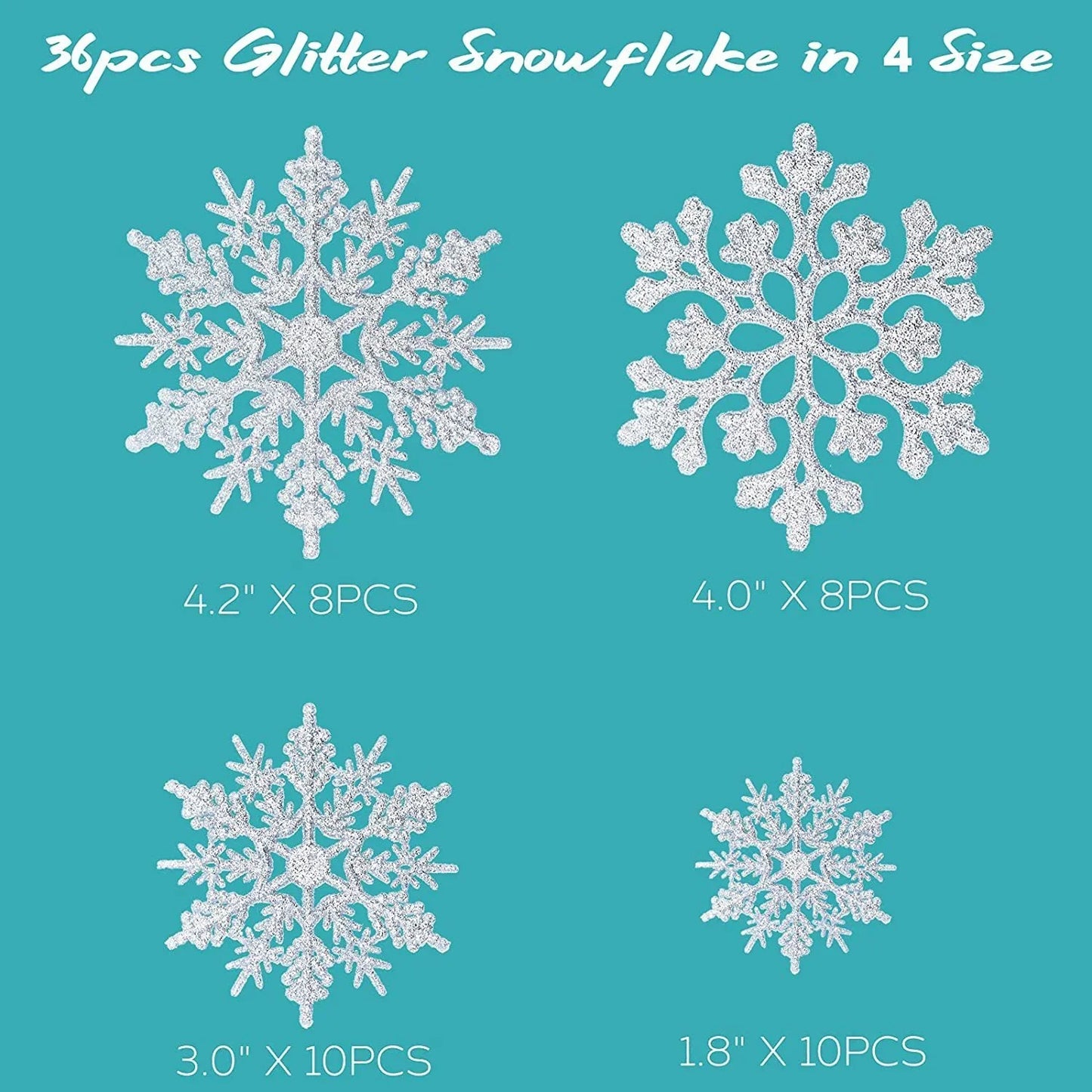 Christmas Tree Decoration Window Door Accessories - GeeNuxe 