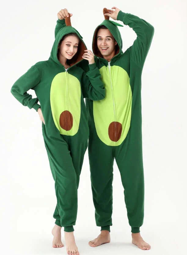Onesie Animal Fleece Pajamas Halloween Cosplay Costumes Sleepwear Party Wear - GeeNuxe 