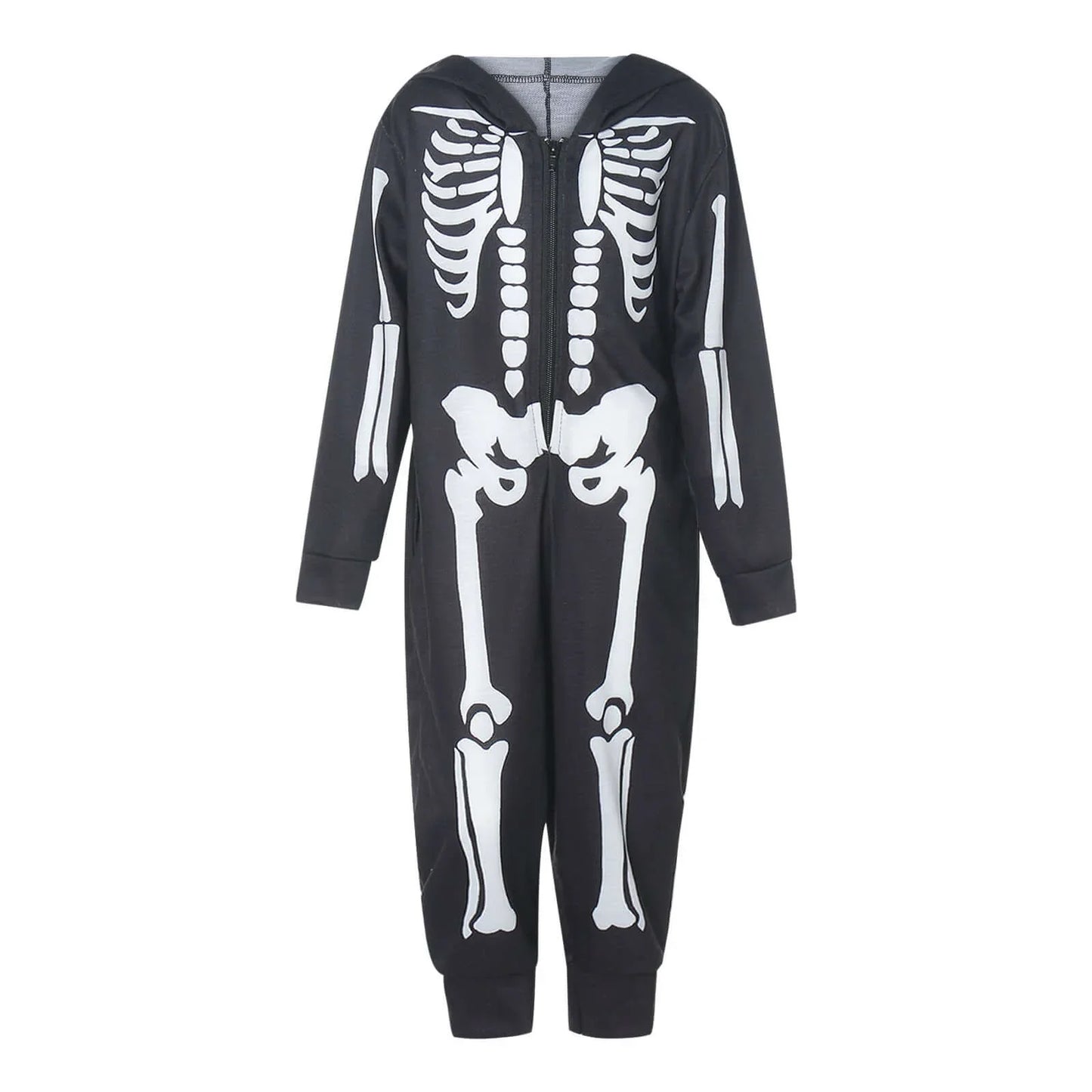 Halloween Parent Child Suit Printed Home Wear Pajamas One Piece Suit - GeeNuxe 