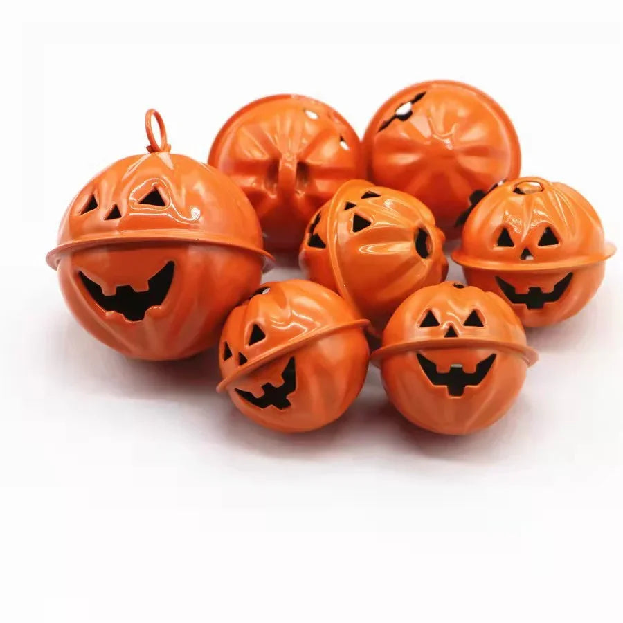 Halloween Decoration Pumpkin Small Bell Pendant Supplies Accessories Scene Atmosphere - GeeNuxe 